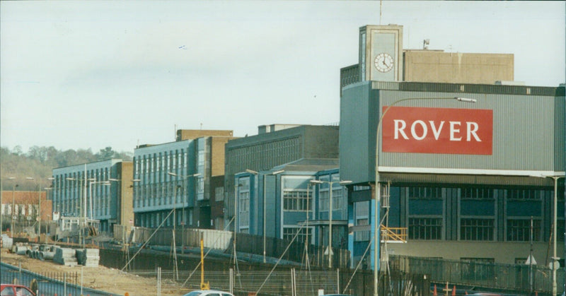 The Rover 13 BCT being tested in Oxfordshire, England. - Vintage Photograph