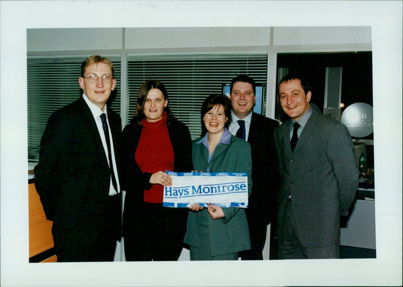 Hays Montrose celebrates the launch of its new office in Oxford. - Vintage Photograph