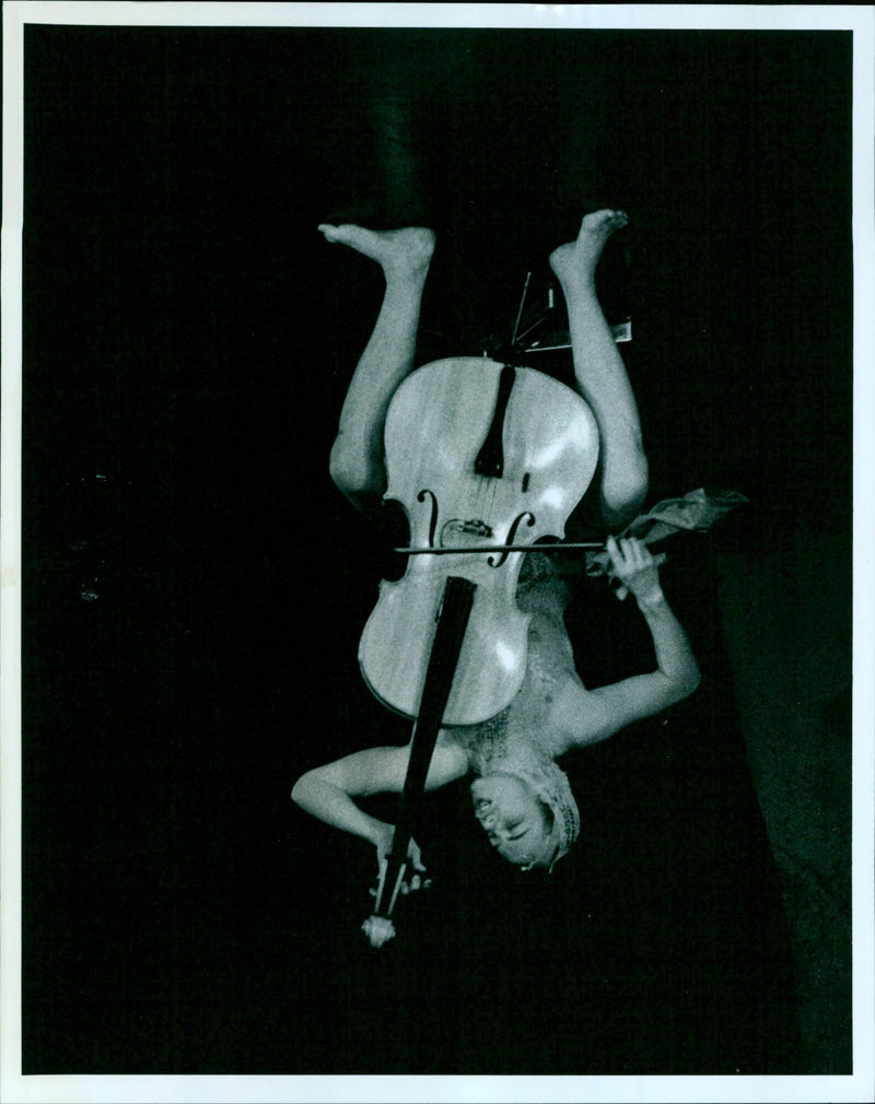 Participants of the Oxford Youth Theatre perform a rendition of "Being Human Desoxy Theatre". - Vintage Photograph