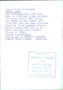 French film actress Anouk Aimee poses for a portrait in 1969. - Vintage Photograph