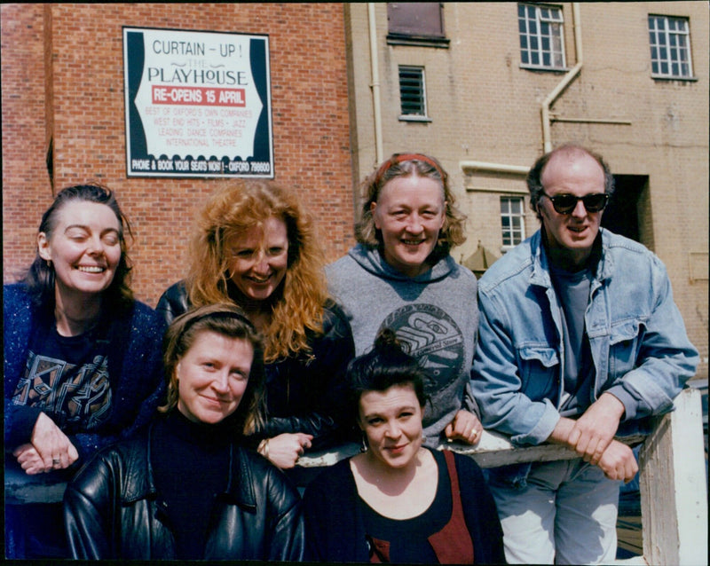 The Same Old Moon Company performs at the Oxford Playhouse. - Vintage Photograph