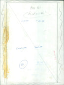 A four-wheel drive vehicle drives through a desert landscape. - Vintage Photograph