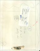 Noddy car being exposed to a flash. - Vintage Photograph