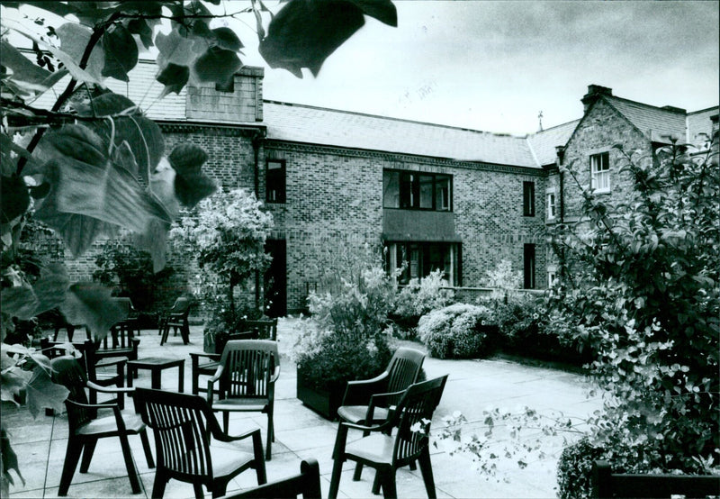 Reopening of Rewley House in Wellington Square, Oxford. - Vintage Photograph