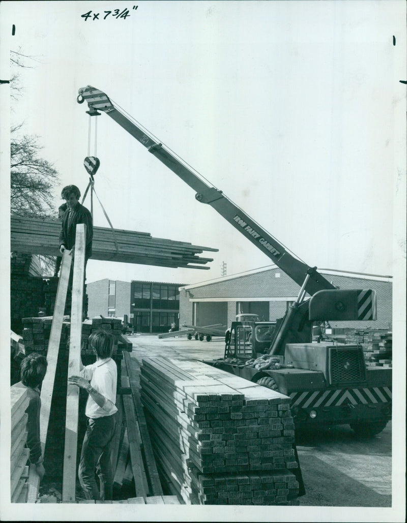 The Iron Fairy Garnet works at R. I Johnson's new premises. - Vintage Photograph