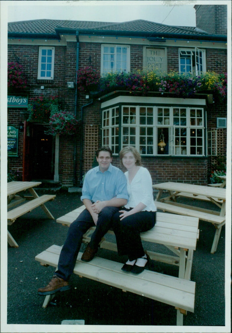 Judges from the Oxford in Bloom competition tour Florence Park. - Vintage Photograph