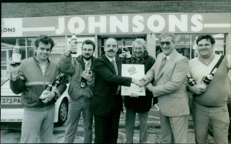 Five local builders receive awards in the Johnson's competition. - Vintage Photograph