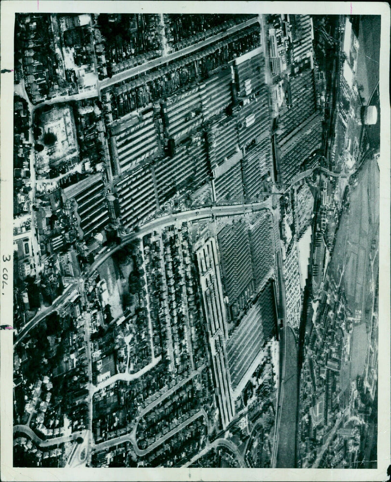 Workers at a Southwest Ley Factory in 1963. - Vintage Photograph