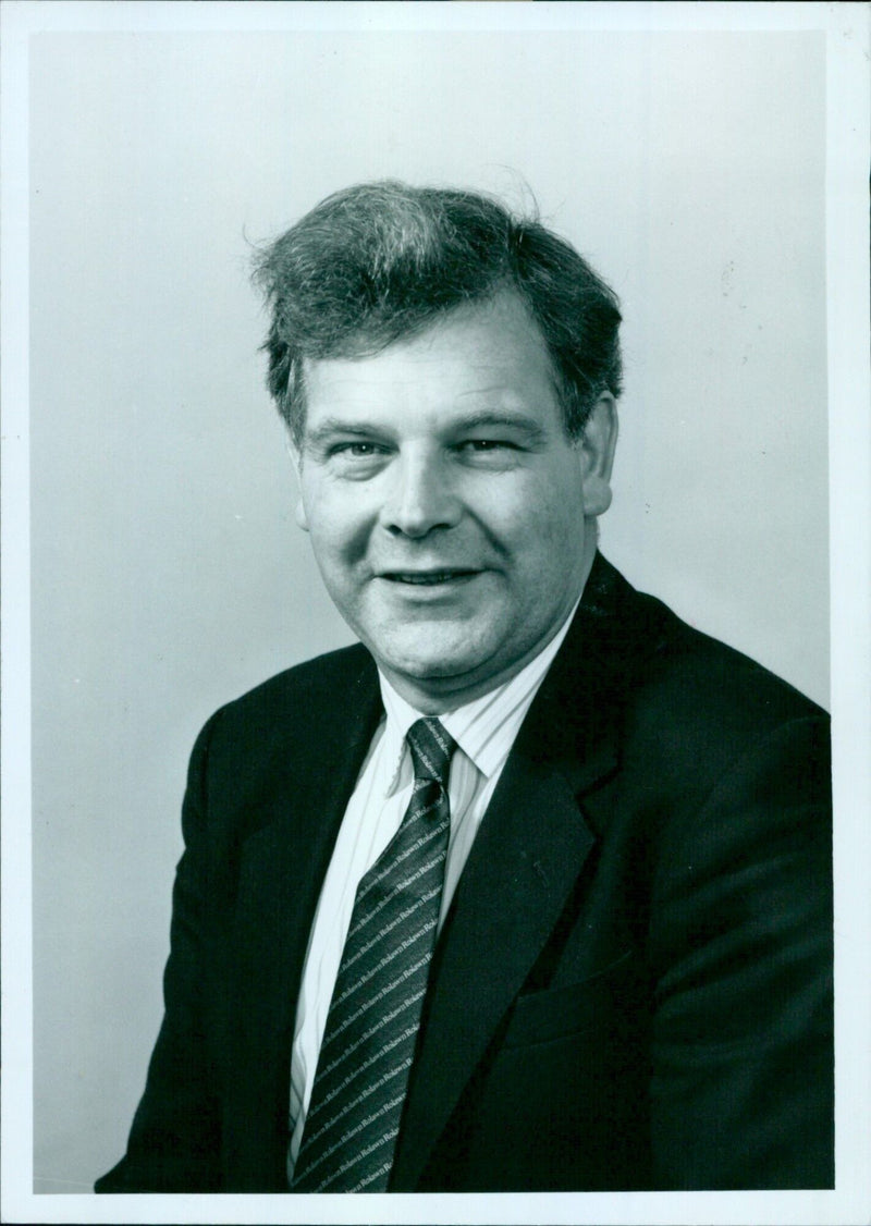 Richard Powys-Smith of East Hendred is appointed depot manager of Rolawn Turf Growers' new facility at Johnsons Garden Centre in South Hinksey, Oxfordshire. - Vintage Photograph