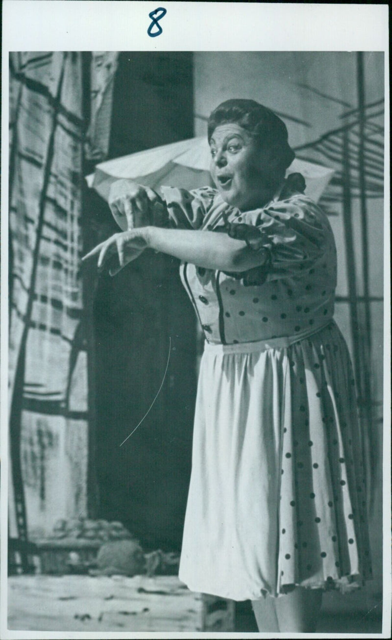 Children perform a pantomime in Oxford, England. - Vintage Photograph