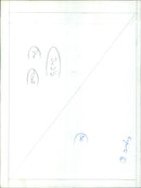 A man stands on a beach in front of a lake during a sunrise. - Vintage Photograph