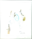 Peter Sievu celebrating his 30th birthday. - Vintage Photograph