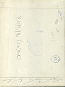 A judge presiding over a court hearing. - Vintage Photograph