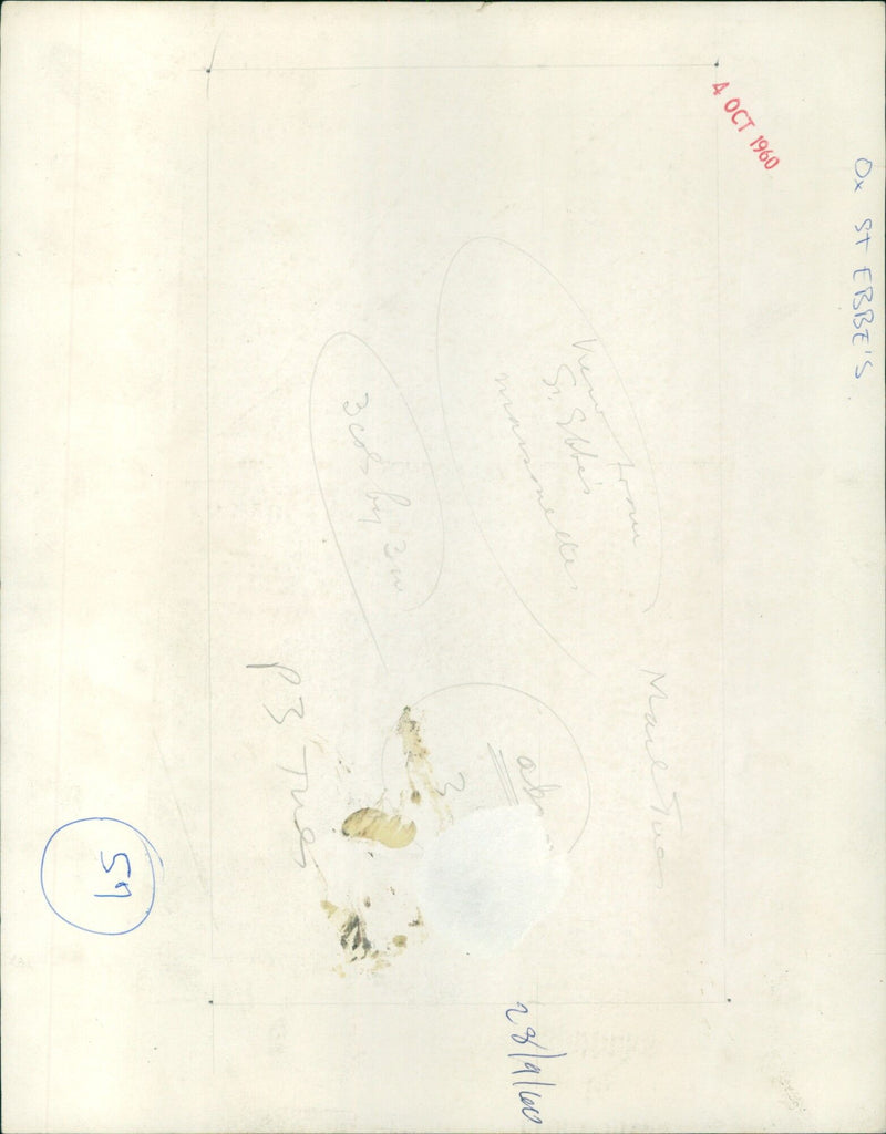 A man in a suit is walking away from the camera with a stack of mail in his hand. - Vintage Photograph