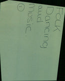 A group of people enjoying traditional folk dancing and music. - Vintage Photograph