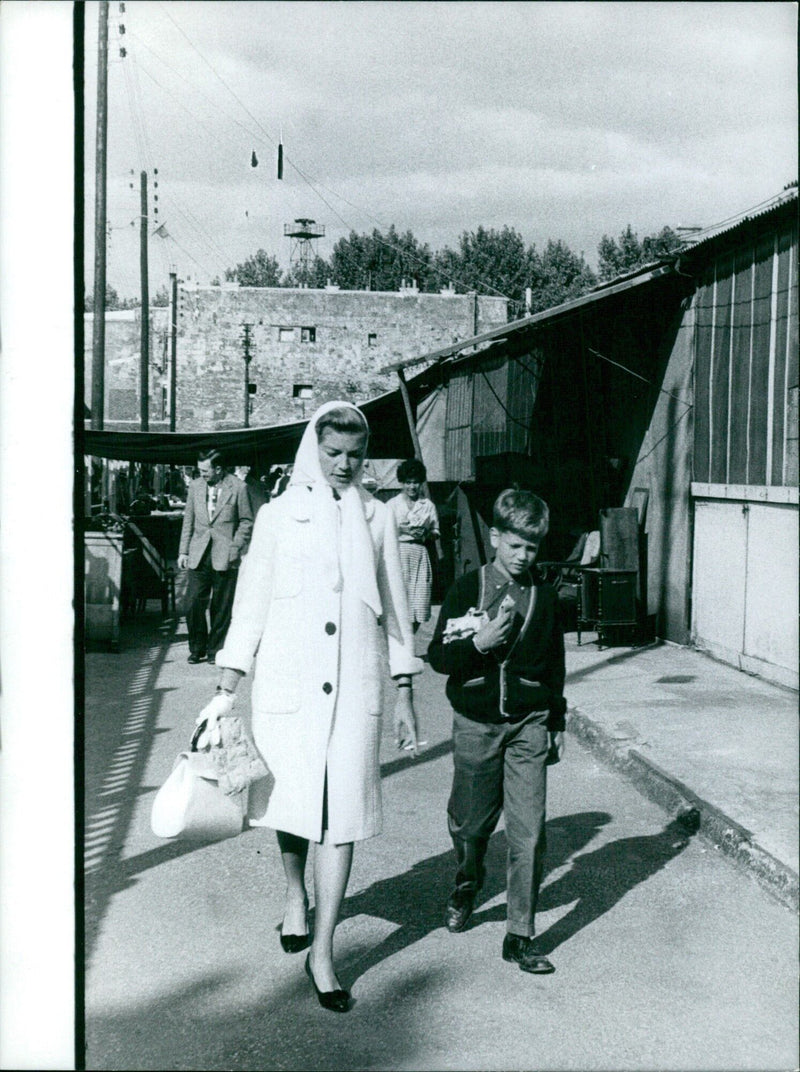 Lauren Bacall in Paris - Vintage Photograph