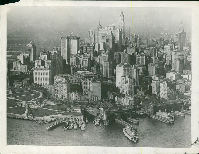 Unidentified Airplane - Vintage Photograph