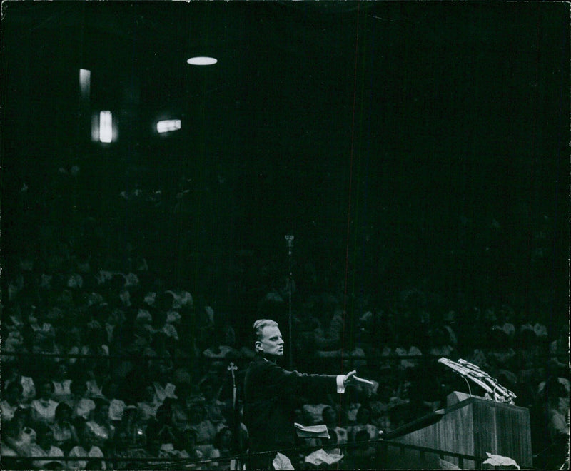 A Billy Graham - Vintage Photograph