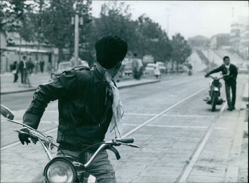 JAPAN ALL C Motorbikes - Vintage Photograph