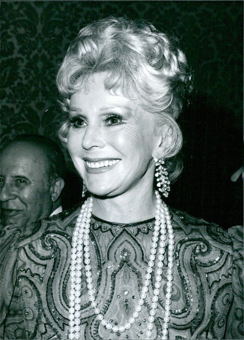 Hollywood Actress Eva Gabor - Vintage Photograph