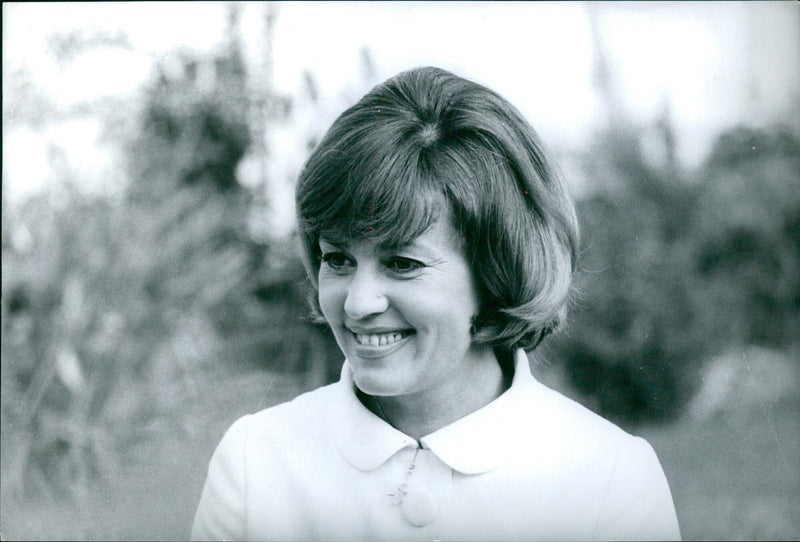 Jeanne Moreau at Téléphone & LAM - Vintage Photograph