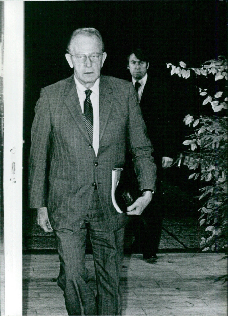 Heinz-Oskar Vetter, Chairman of the Deutscher Gewerkschaftsbund (DGB) - Vintage Photograph