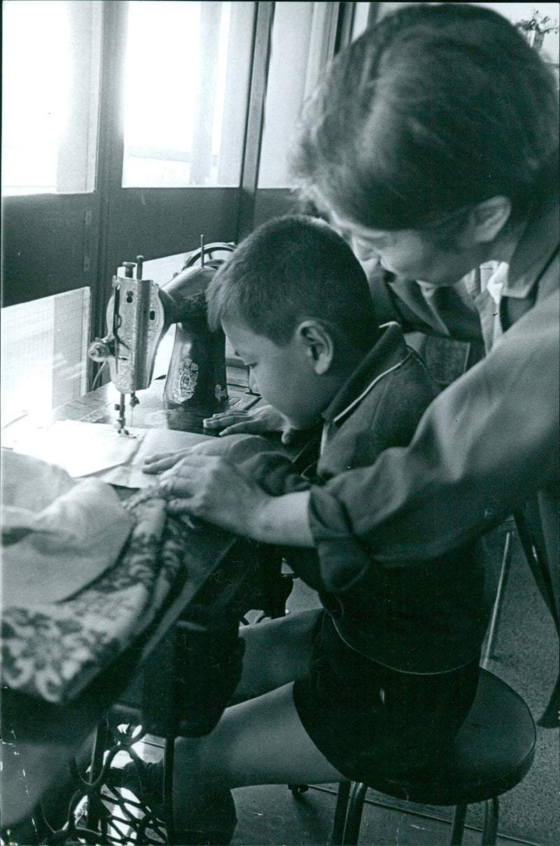 Toy hospital in Stockholm, Sweden - Vintage Photograph