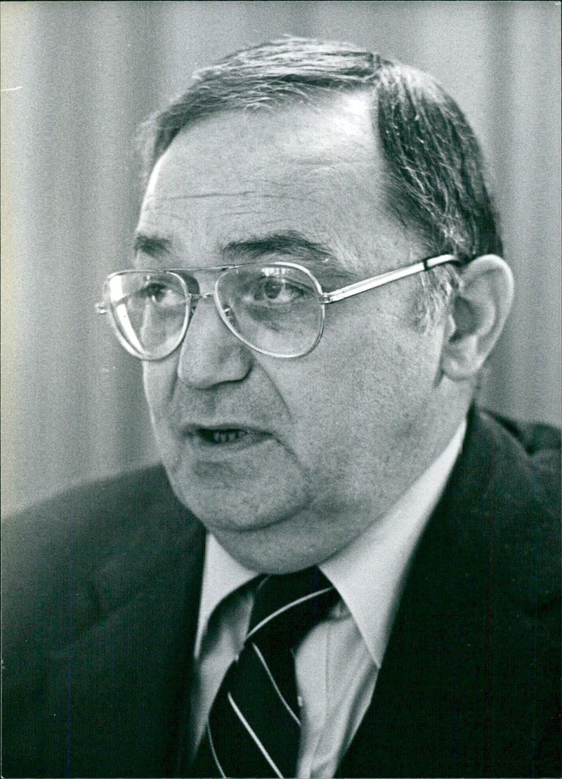 Dr. Robert M. White, head of the Climate Research Board of the U.S. Academy of Sciences - Vintage Photograph