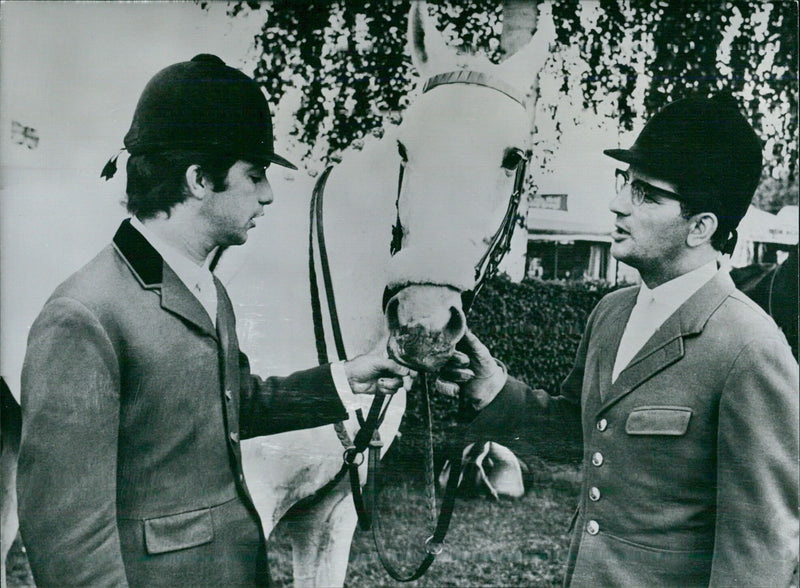 Olympic Riders: HANS GÜNTHER WINKLER and NELSON PESSOA - Vintage Photograph