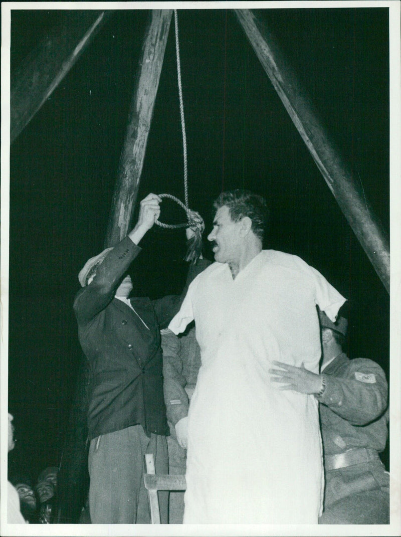 Execution in Torsgatan - Vintage Photograph