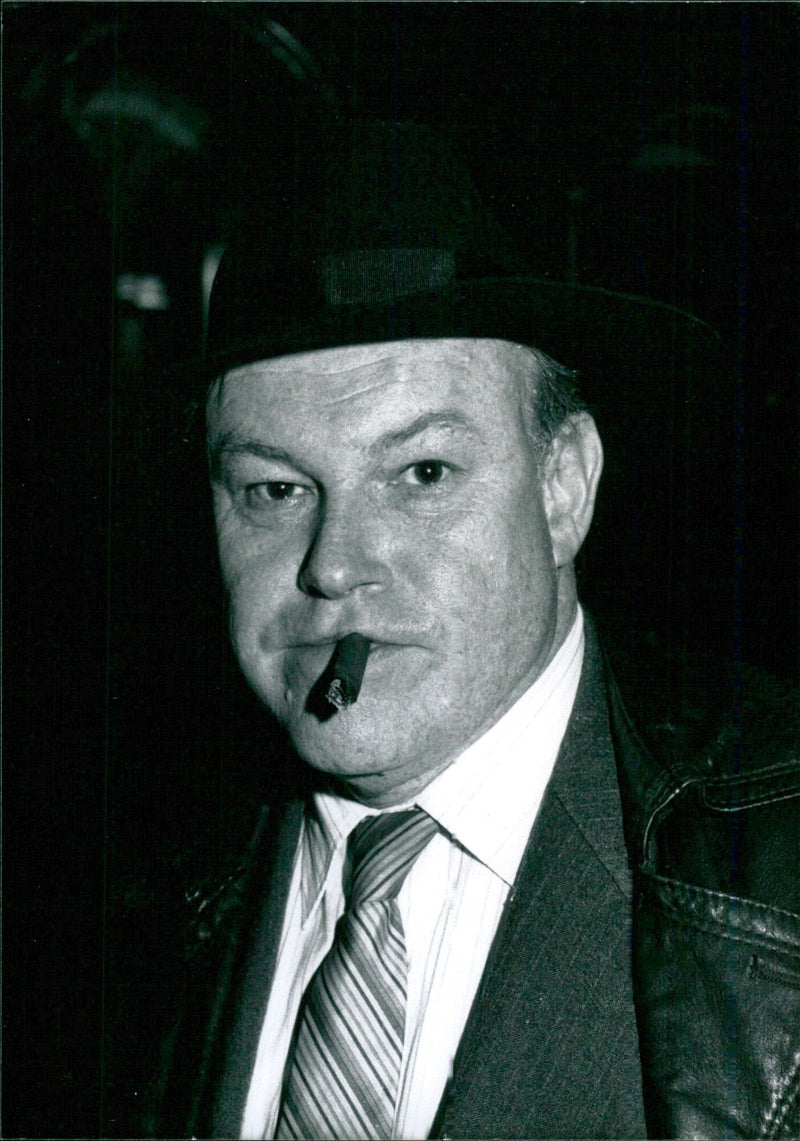 British actor Timothy West, sporting the Churchillian look - Vintage Photograph