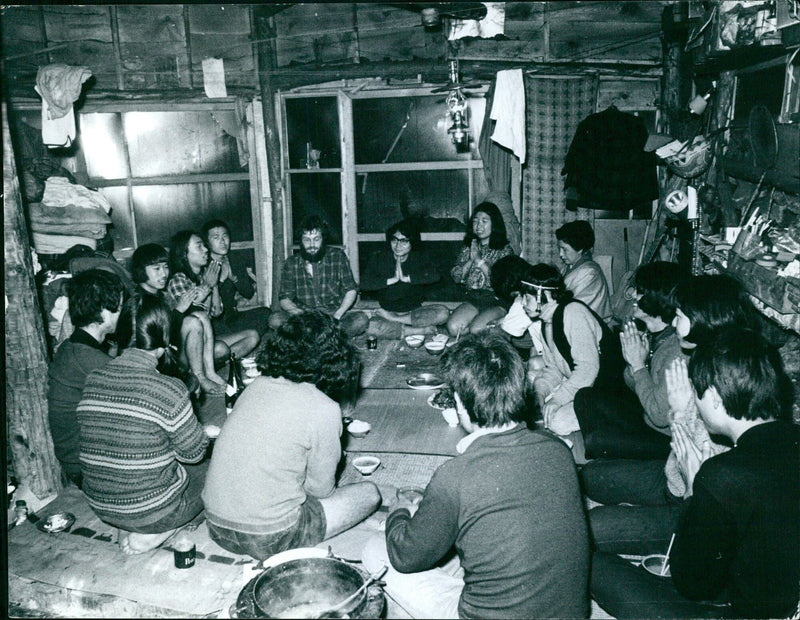 Hippies in Japan - Vintage Photograph