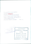 French Communist leaders - Vintage Photograph