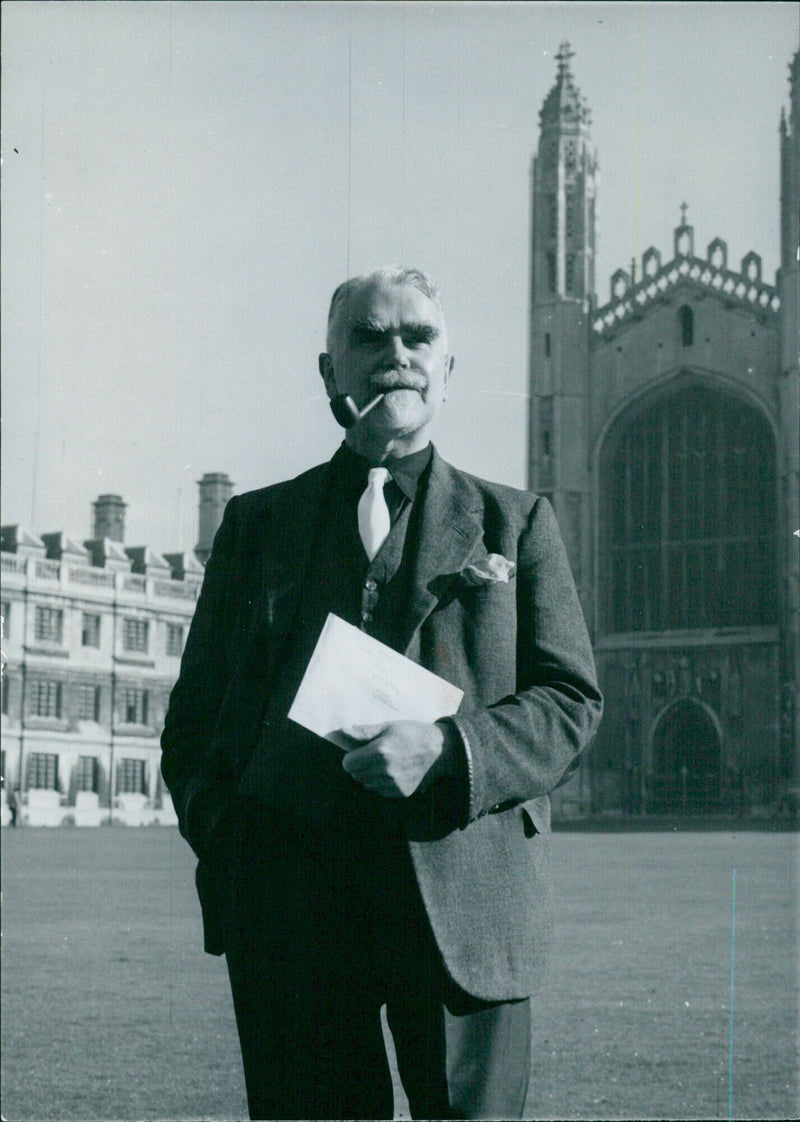 Dr. Alexander Vidler, Dean of King's College, Cambridge - Vintage Photograph