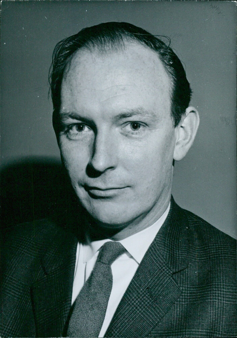 ALAN JOHN WILLIAMS, Labour Parliamentary candidate for Swansea, West - Vintage Photograph