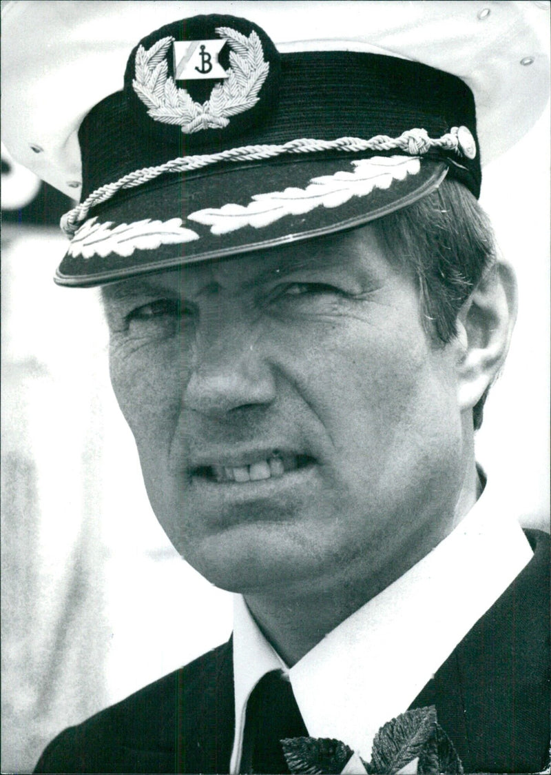 Norwegian Tanker Captain Arne Ranar Vassøy - Vintage Photograph