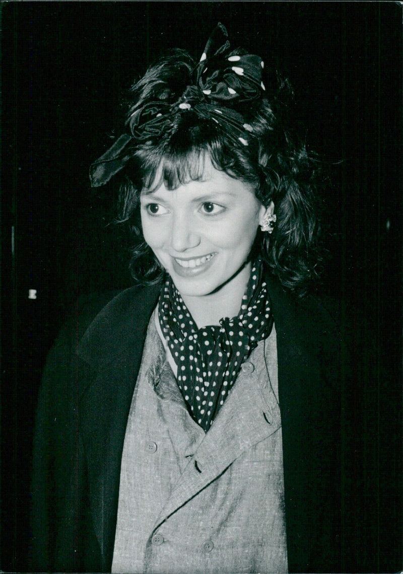 British actress Joanne Whalley, star of the film "No Surrender" - Vintage Photograph