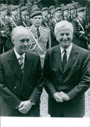 Cypriot and West German Politicians - Vintage Photograph