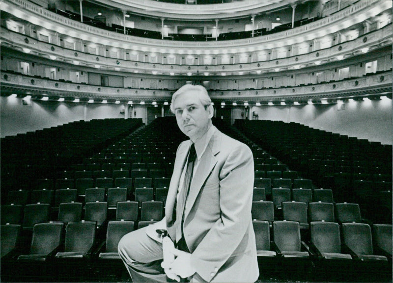 STEWART WARKOW DPS, the new executive director of Carnegie Hall. - Vintage Photograph