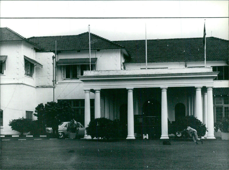 State House in Entebbe, Uganda - Vintage Photograph