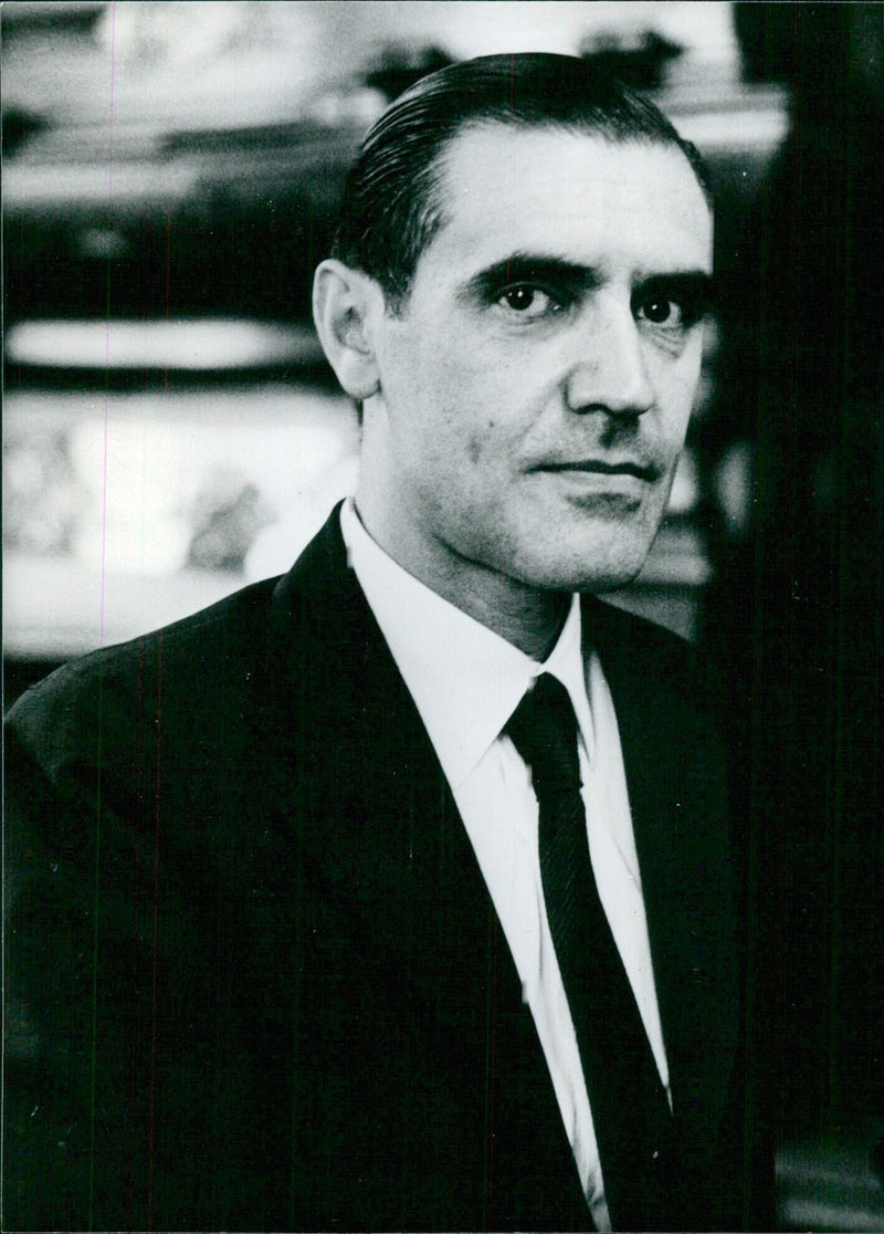 Dr. Alberto Rodriguez Varela, Argentina's Minister of Justice since 1978 - Vintage Photograph