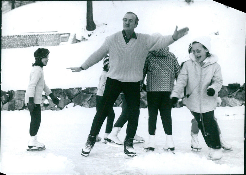 David Niven 1963- Vintage Photograph