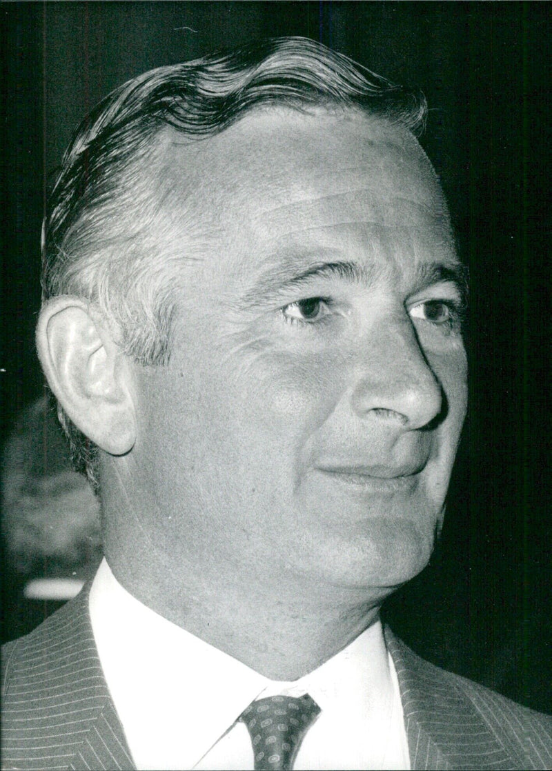 Noel Whelan, Vice-President and Vice-Chairman of the Board of Directors, European Investment Bank - Vintage Photograph