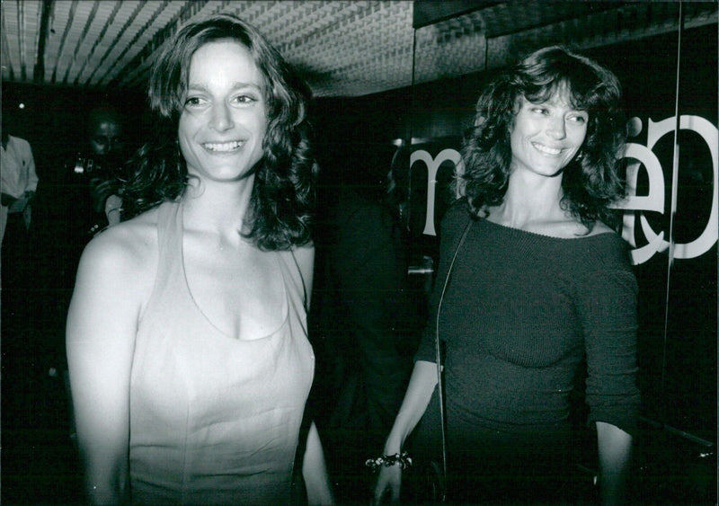 Tracey and Rachel Ward, British actresses - Vintage Photograph