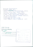 British Politician Michael Ward, M.P. - Vintage Photograph