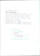 British Writer Anne Warboys with her successful crime and adventure thrillers - Vintage Photograph