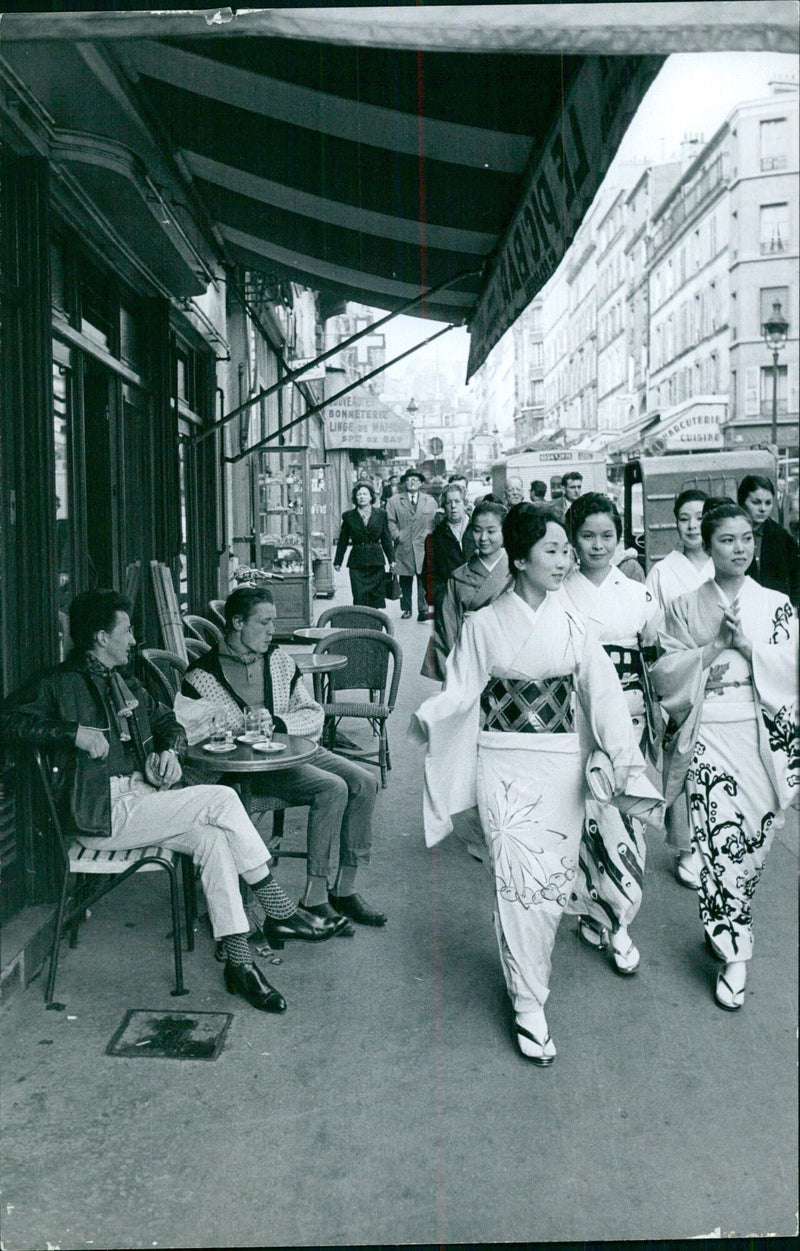 New Knitwear and Household Linen Collection by Mausge Presented at Moulin Rouge - Vintage Photograph