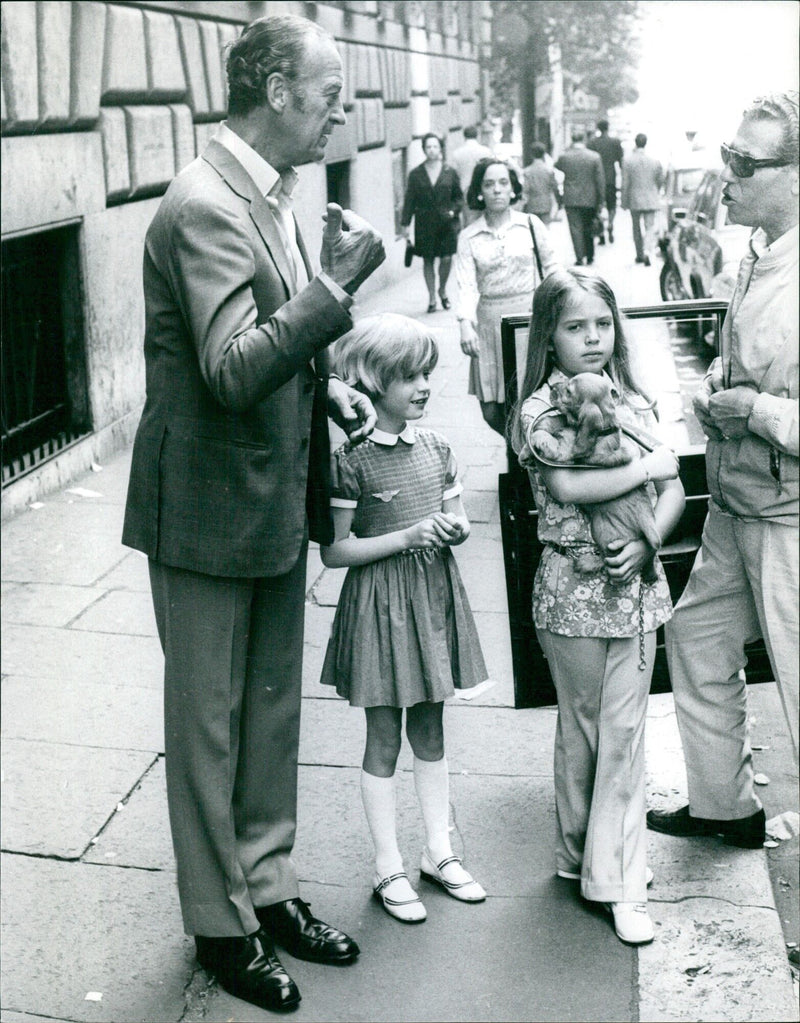 D. Niven WAS NOT HERE in 2013 / INTER - June 8, 1970 Torsgatan 21, Stockholm, Sweden - Vintage Photograph