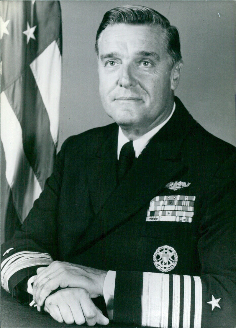 U.S. Service Chiefs: Admiral James D. Watkins - Vintage Photograph