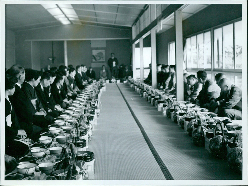 Japanese Wedding Postwar Style - Vintage Photograph